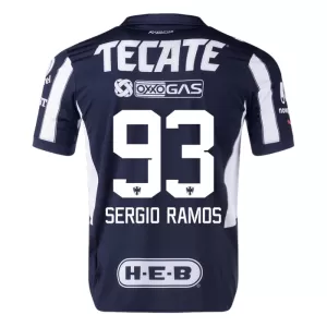 Camisolas Rayados Rayados Monterrey Sergio Ramos 93 Equipamento Principal 24/25 Camisolas Rayados Rayados Monterrey Sergio Ramos 93 Equipamento Principal 24/25