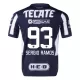 Camisolas Rayados Rayados Monterrey Sergio Ramos 93 Equipamento Principal 24/25 Camisolas Rayados Rayados Monterrey Sergio Ramos 93 Equipamento Principal 24/25