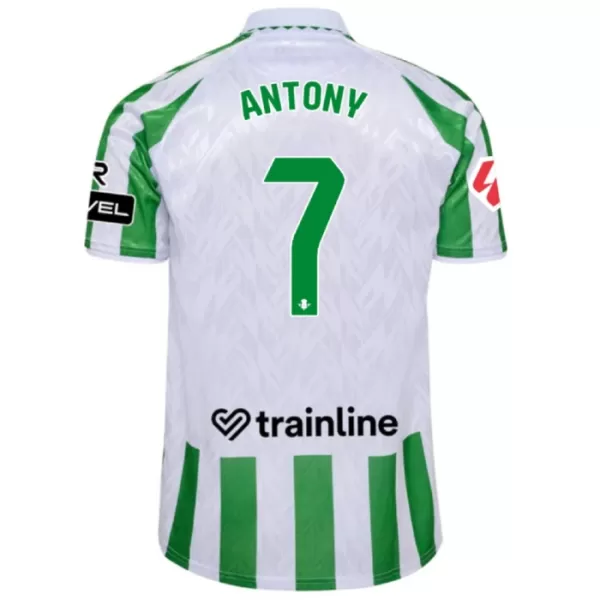Camisolas Real Betis Antony Santos 7 Equipamento Principal 24/25 Camisolas Real Betis Antony Santos 7 Equipamento Principal 24/25