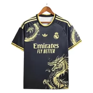 Camisolas Real Madrid 24/25 Dragon Preto Especial Camisolas Real Madrid 24/25 Dragon Preto Especial