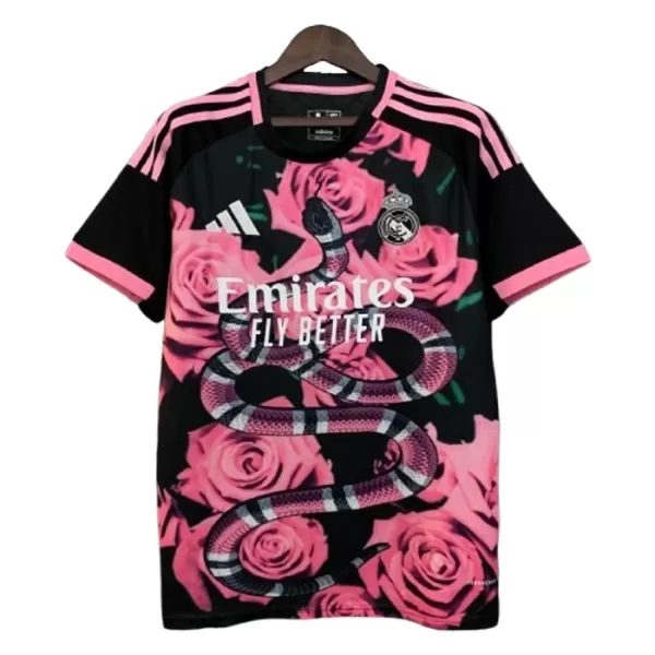 Camisolas Real Madrid x Rose 24/25 Rosa Especial Camisolas Real Madrid x Rose 24/25 Rosa Especial