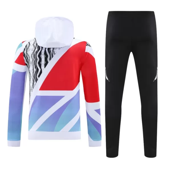 Arsenal Capuz Conjunto de Moletom de Treino 24/25 Branco