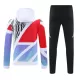 Arsenal Capuz Conjunto de Moletom de Treino 24/25 Branco