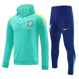 Brasil Conjunto de Moletom de Treino 24/25 Verde Brasil Conjunto de Moletom de Treino 24/25 Verde