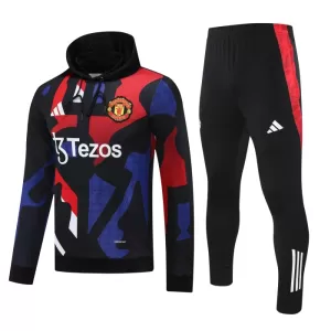 Manchester United Capuz Conjunto de Moletom de Treino 24/25