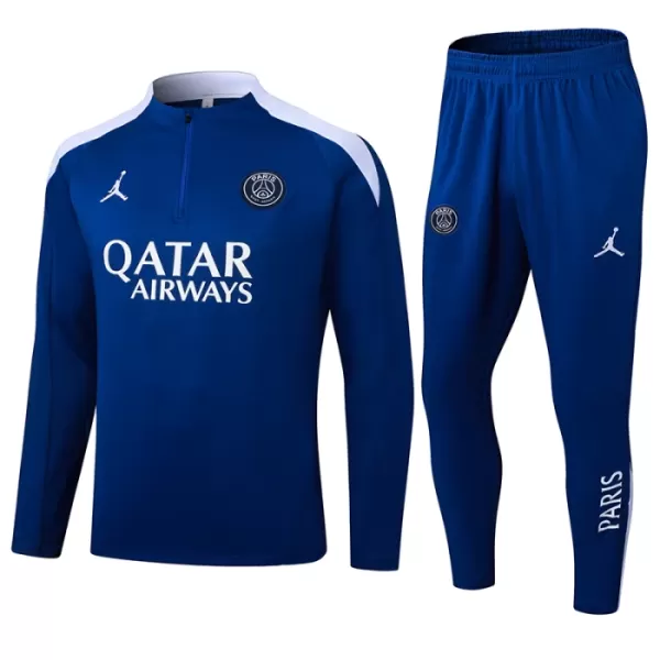 Paris Saint-Germain Conjunto de Moletom de Treino 24/25 Azul Paris Saint-Germain Conjunto de Moletom de Treino 24/25 Azul