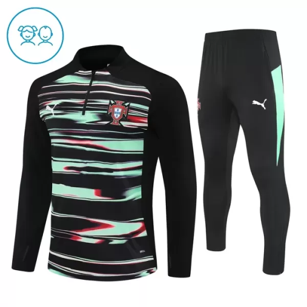 Portugal Conjunto de Moletom de Treino Criança 24/25 Portugal Conjunto de Moletom de Treino Criança 24/25