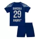Camisolas Paris Saint-Germain Bradley Barcola 29 Criança Equipamento 4ª 24/25 Camisolas Paris Saint-Germain Bradley Barcola 29 Criança Equipamento 4ª 24/25