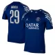Camisolas Paris Saint-Germain Bradley Barcola 29 Equipamento 4ª 24/25 Camisolas Paris Saint-Germain Bradley Barcola 29 Equipamento 4ª 24/25