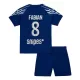 Camisolas Paris Saint-Germain Fabian Ruiz 8 Criança Equipamento 4ª 24/25 Camisolas Paris Saint-Germain Fabian Ruiz 8 Criança Equipamento 4ª 24/25