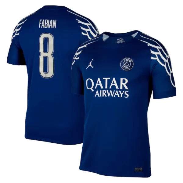 Camisolas Paris Saint-Germain Fabian Ruiz 8 Equipamento 4ª 24/25 Camisolas Paris Saint-Germain Fabian Ruiz 8 Equipamento 4ª 24/25