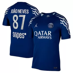 Camisolas Paris Saint-Germain Joao Neves 87 Equipamento 4ª 24/25