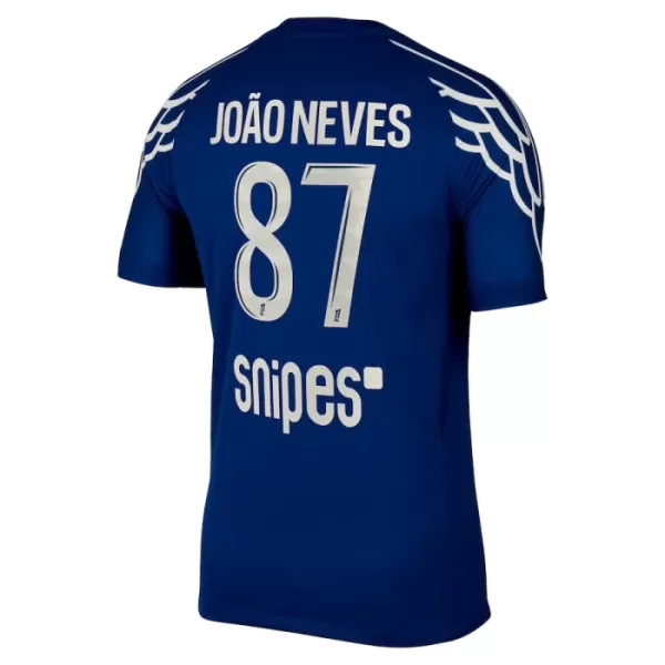 Camisolas Paris Saint-Germain Joao Neves 87 Equipamento 4ª 24/25