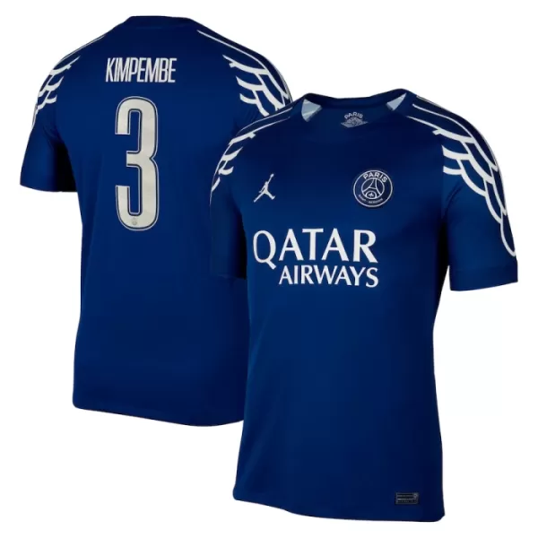 Camisolas Paris Saint-Germain Presnel Kimpembe 3 Equipamento 4ª 24/25 Camisolas Paris Saint-Germain Presnel Kimpembe 3 Equipamento 4ª 24/25