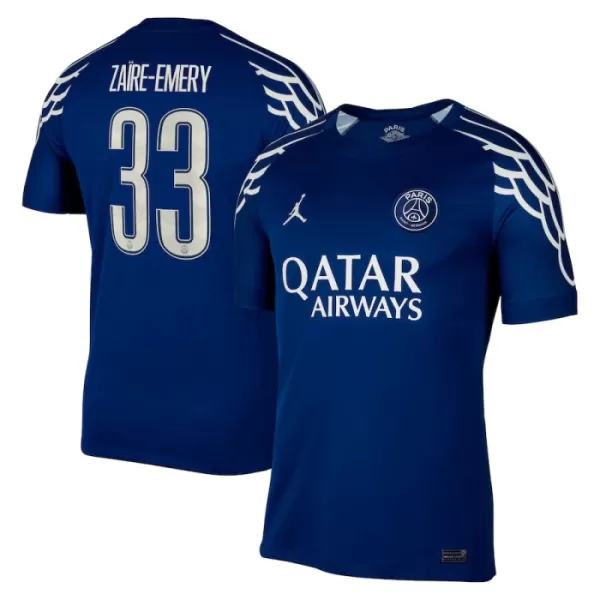 Camisolas Paris Saint-Germain Zaire Emery 33 Equipamento 4ª 24/25 Camisolas Paris Saint-Germain Zaire Emery 33 Equipamento 4ª 24/25