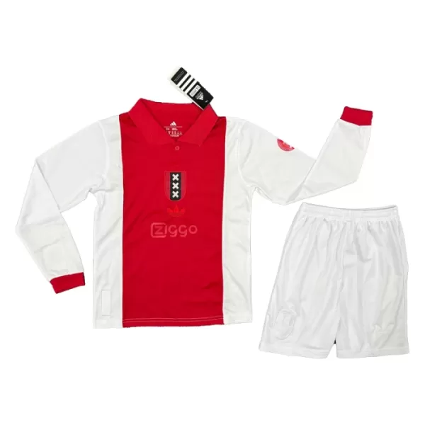 Camisolas Ajax Amsterdam Criança Aniversário 2025 Manga Comprida Camisolas Ajax Amsterdam Criança Aniversário 2025 Manga Comprida