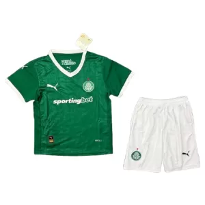 Camisolas Palmeiras Criança Equipamento Principal 25/26 Camisolas Palmeiras Criança Equipamento Principal 25/26