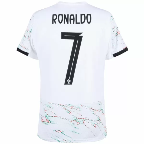 Camisolas Portugal Cristiano Ronaldo 7 Criança Equipamento Alternativo 2025