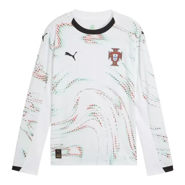 Camisolas Portugal Equipamento Alternativo 2025 Manga Comprida Camisolas Portugal Equipamento Alternativo 2025 Manga Comprida