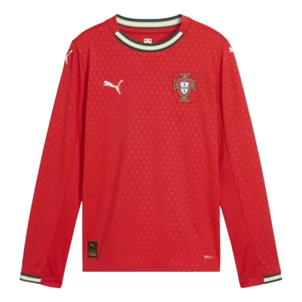 Camisolas Portugal Equipamento Principal 2025 Manga Comprida Camisolas Portugal Equipamento Principal 2025 Manga Comprida