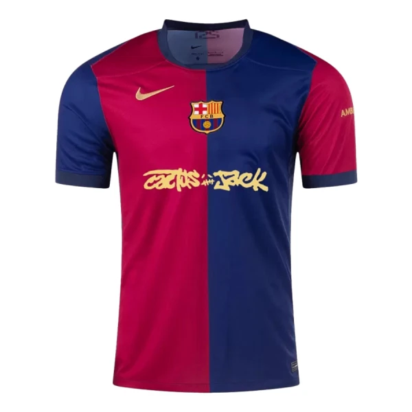 Camisolas FC Barcelona x Travis Scott Equipamento Principal 24/25 Camisolas FC Barcelona x Travis Scott Equipamento Principal 24/25