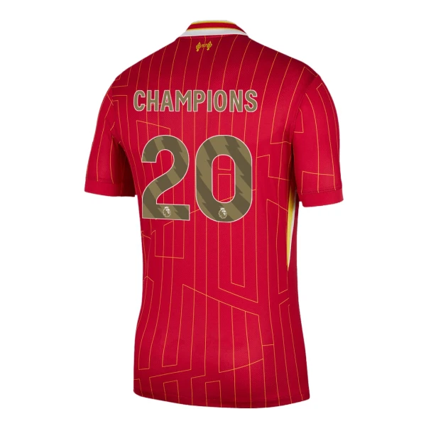 Camisolas Liverpool Champions 20 Equipamento Principal 24/25