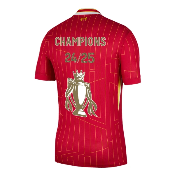Camisolas Liverpool Champions Equipamento Principal 24/25