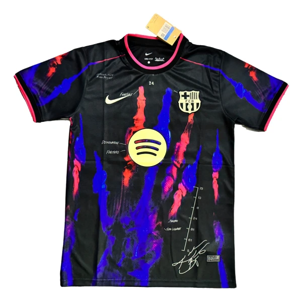 Camisolas Barcelona 25/26 Preto Especial Camisolas Barcelona 25/26 Preto Especial