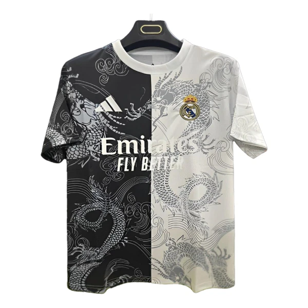 Camisolas Real Madrid 24/25 Dragon Branco Camisolas Real Madrid 24/25 Dragon Branco