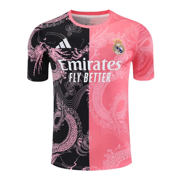 Camisolas Real Madrid 24/25 Dragon Rosa Camisolas Real Madrid 24/25 Dragon Rosa