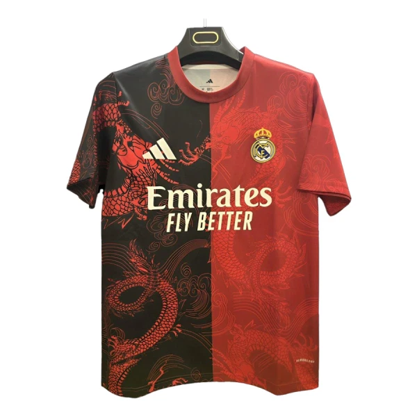 Camisolas Real Madrid 24/25 Dragon Vermelho