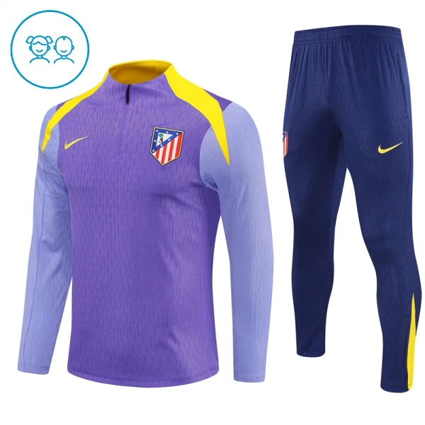 Atlético Madrid Conjunto de Moletom de Treino Criança 25/26 Tolet Atlético Madrid Conjunto de Moletom de Treino Criança 25/26 Tolet