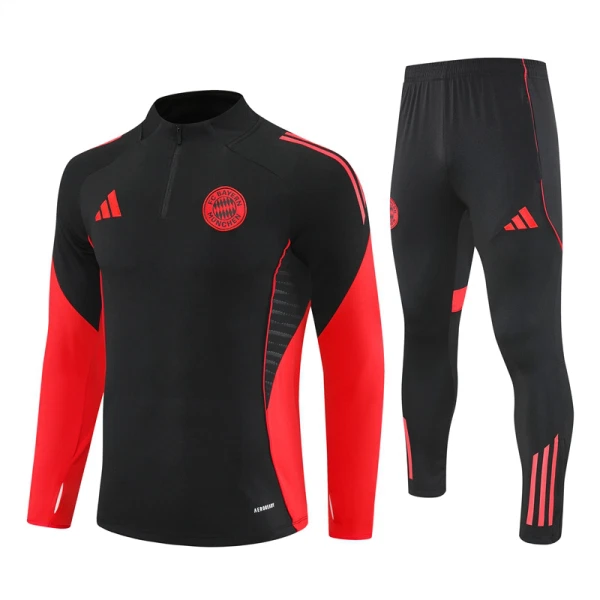 FC Bayern de Munique Conjunto de Moletom de Treino 25/26 Preto
