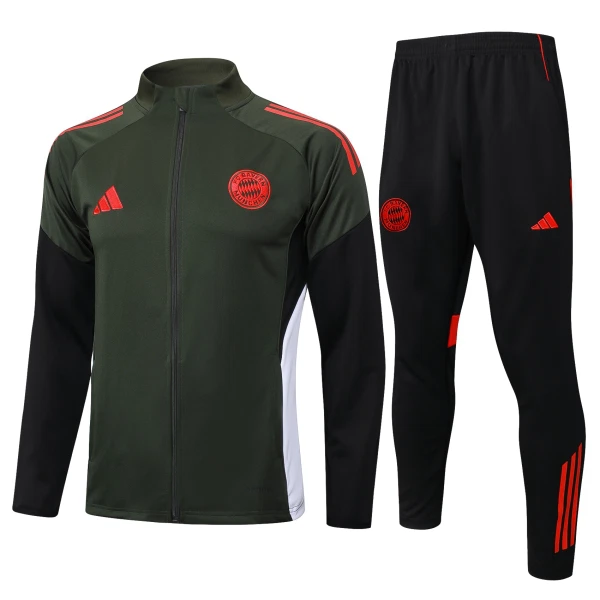 FC Bayern de Munique Conjunto de Moletom de Treino 25/26 Verde FC Bayern de Munique Conjunto de Moletom de Treino 25/26 Verde