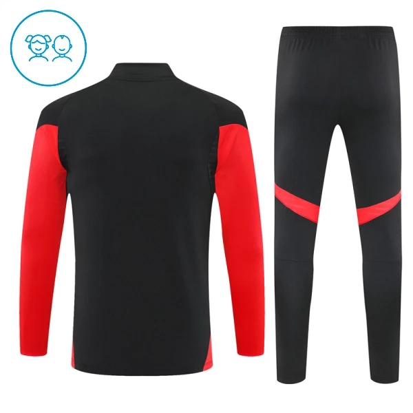 FC Bayern de Munique Conjunto de Moletom de Treino Criança 25/26 Preto