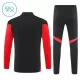 FC Bayern de Munique Conjunto de Moletom de Treino Criança 25/26 Preto