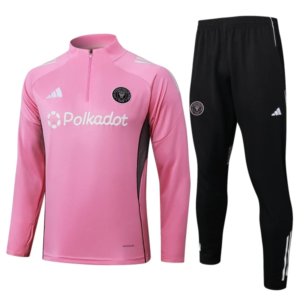 Inter Miami CF Conjunto de Moletom de Treino 25/26 Rosa Inter Miami CF Conjunto de Moletom de Treino 25/26 Rosa