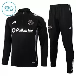 Inter Miami CF Conjunto de Moletom de Treino Criança 25/26 Preto