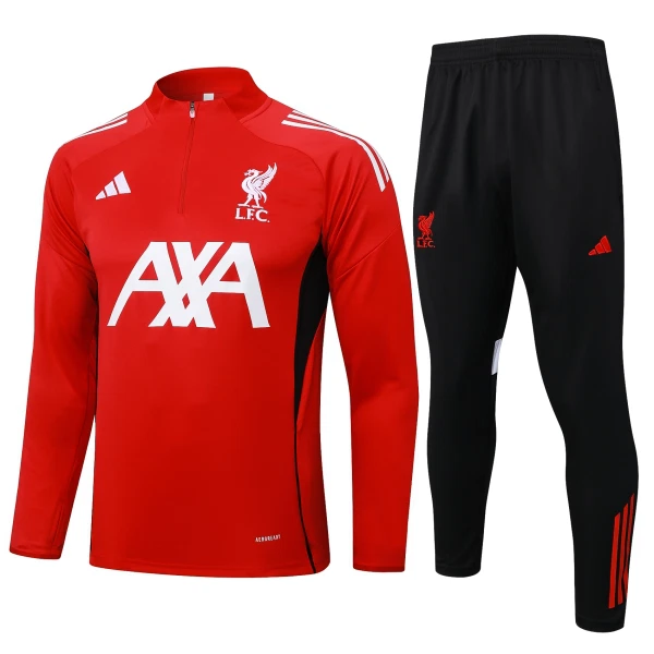 Liverpool Conjunto de Moletom de Treino 24/25 Vermelho Liverpool Conjunto de Moletom de Treino 24/25 Vermelho