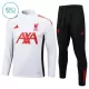 Liverpool Conjunto de Moletom de Treino Criança 25/26 Branco