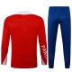 Paris Saint-Germain Conjunto de Moletom de Treino 25/26 Vermelho