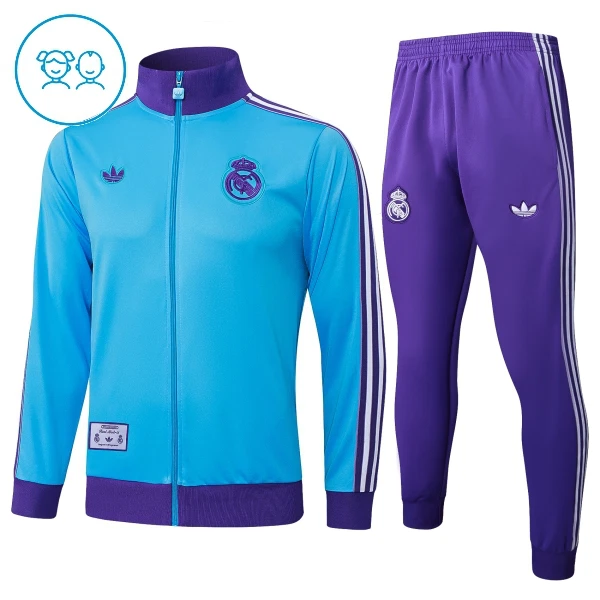 Real Madrid Casaco de Treino Conjunto Criança 25/26 Azul