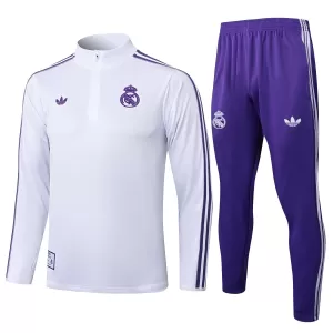 Real Madrid Conjunto de Moletom de Treino 25/26 Branco Real Madrid Conjunto de Moletom de Treino 25/26 Branco