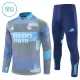 Real Madrid Conjunto de Moletom de Treino Criança 25/26 Azul Real Madrid Conjunto de Moletom de Treino Criança 25/26 Azul