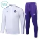 Real Madrid Conjunto de Moletom de Treino Criança 25/26 Branco