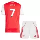 Camisolas Arsenal Bukayo Saka 7 Criança Equipamento Principal 25/26