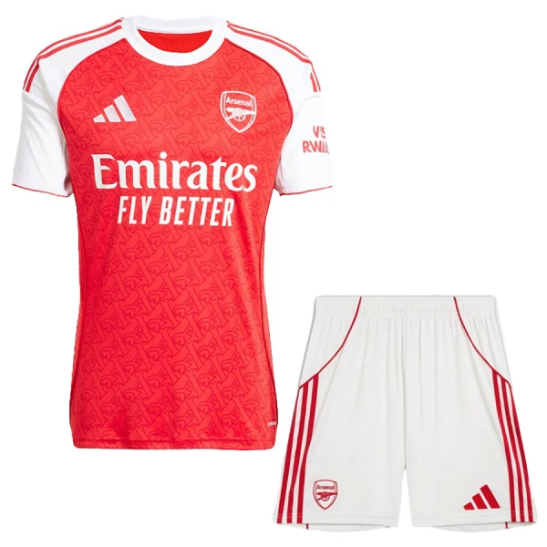 Camisolas Arsenal Criança Equipamento Principal 25/26 Camisolas Arsenal Criança Equipamento Principal 25/26