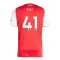 Camisolas Arsenal Declan Rice 41 Equipamento Principal 25/26