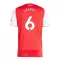 Camisolas Arsenal Gabriel 6 Equipamento Principal 25/26