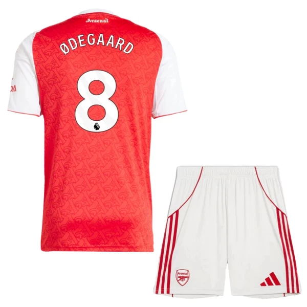 Camisolas Arsenal Martin Ødegaard 8 Criança Equipamento Principal 25/26 Camisolas Arsenal Martin Ødegaard 8 Criança Equipamento Principal 25/26